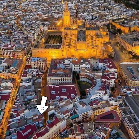 Apartamento A 60 Metros De La Catedral Sevilla Bagian luar foto